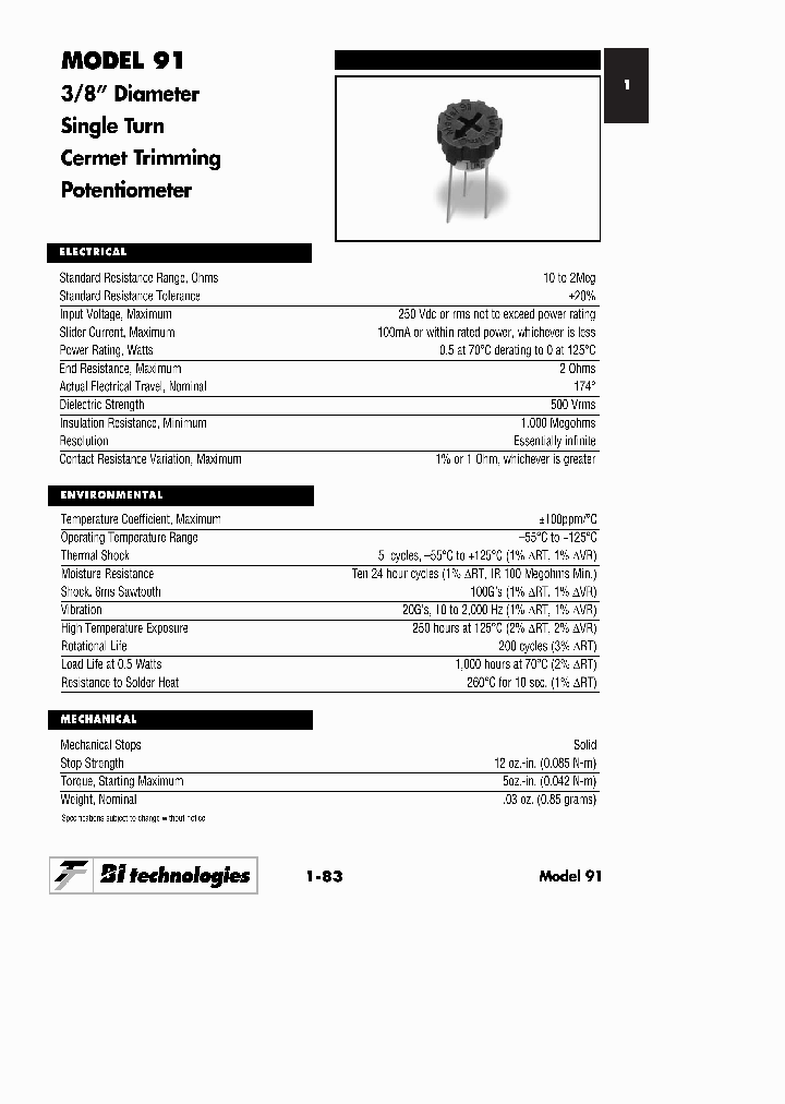91PR10KLF_1204149.PDF Datasheet