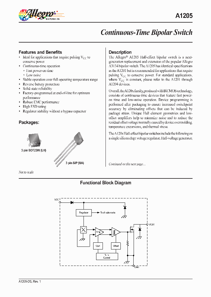 A1205LUA-T_1204311.PDF Datasheet