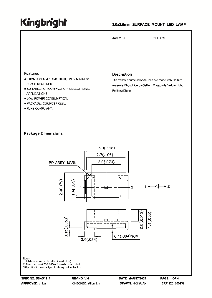 AA3020YC_1204936.PDF Datasheet