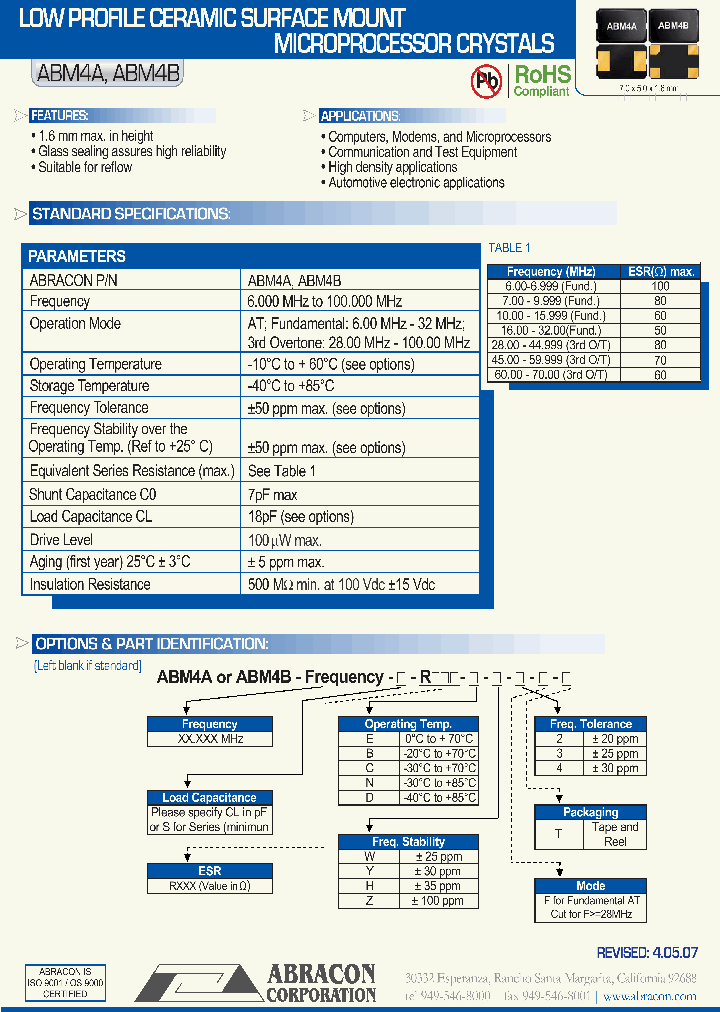 ABM4B_1205280.PDF Datasheet