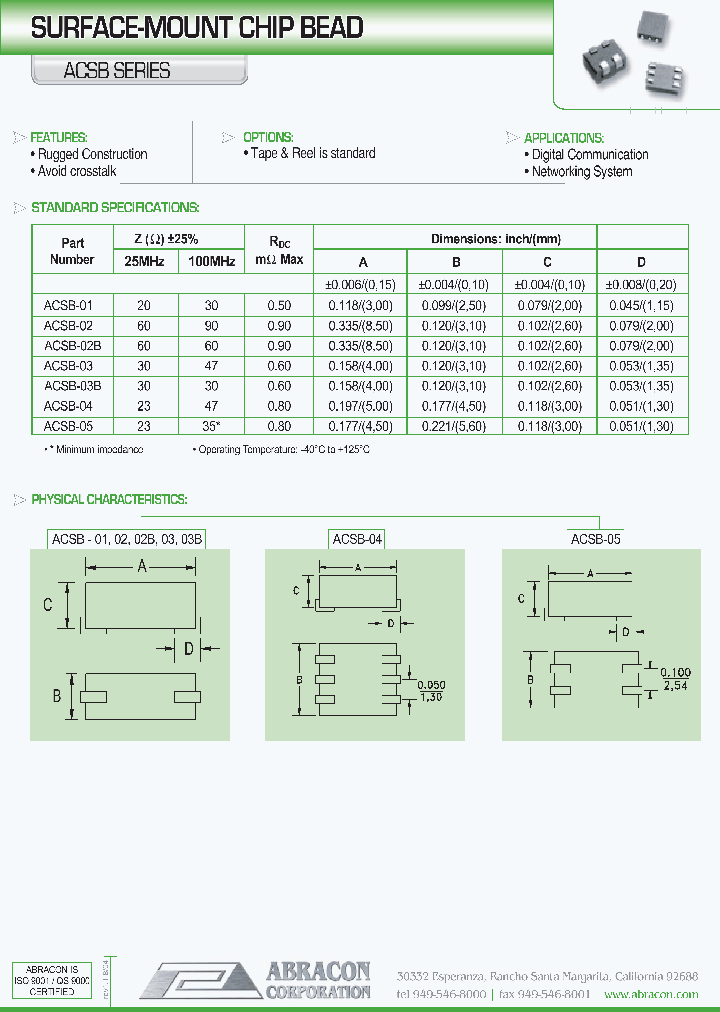 ACSB-05_1205602.PDF Datasheet