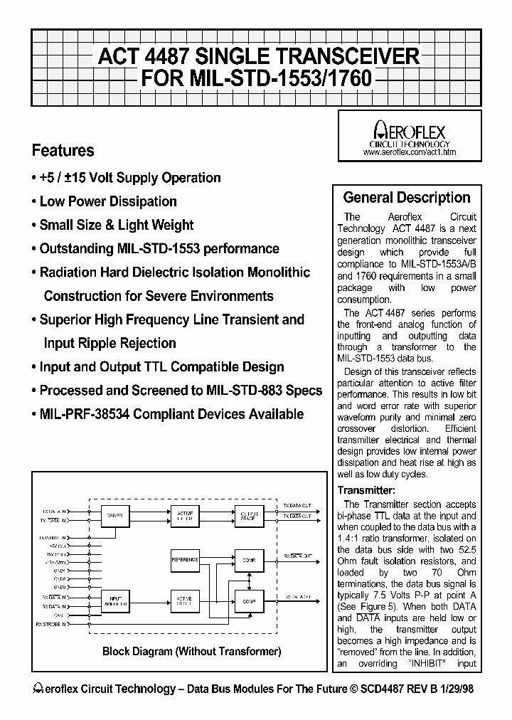 ACT4487_1205639.PDF Datasheet