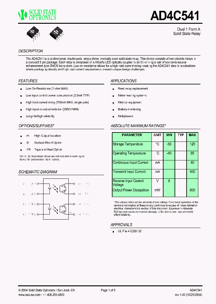 AD4C541_804642.PDF Datasheet