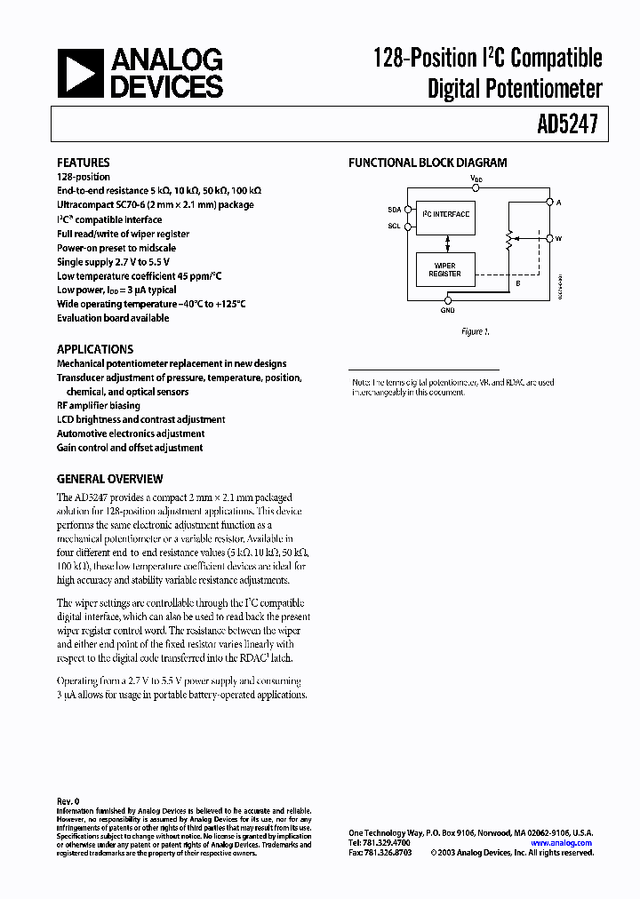 AD5247EVAL_1205929.PDF Datasheet