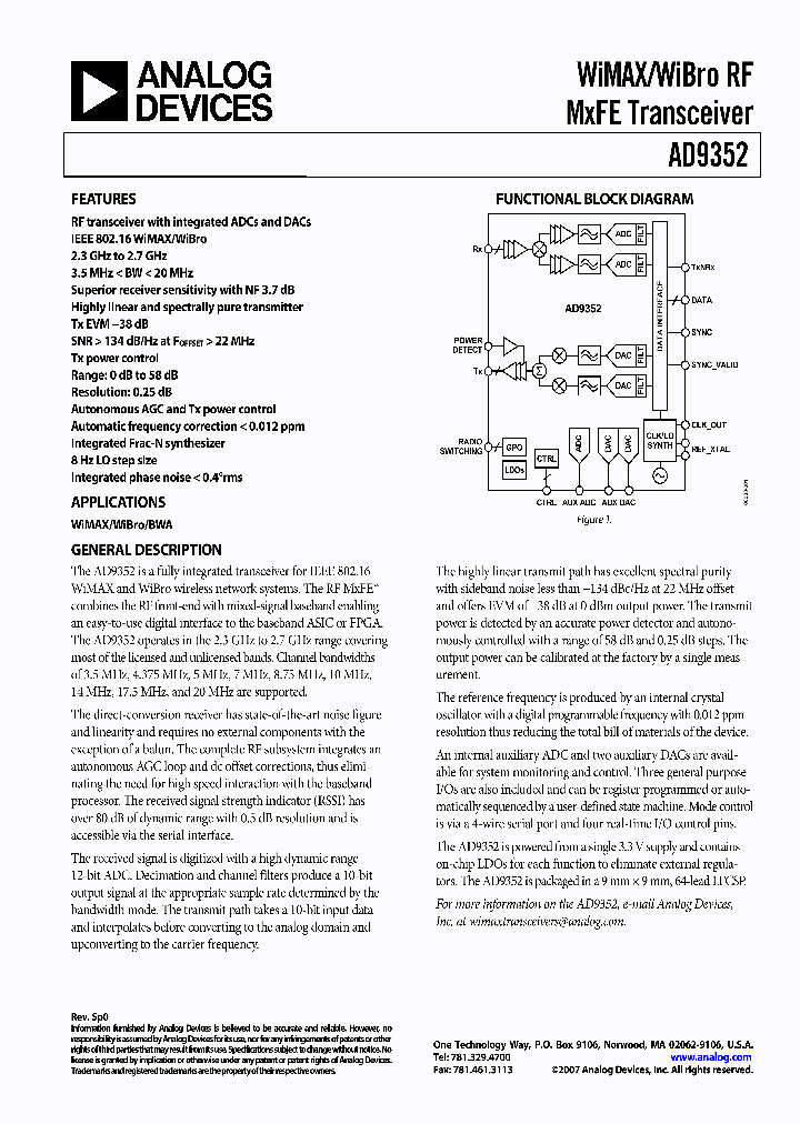 AD9352_1023364.PDF Datasheet
