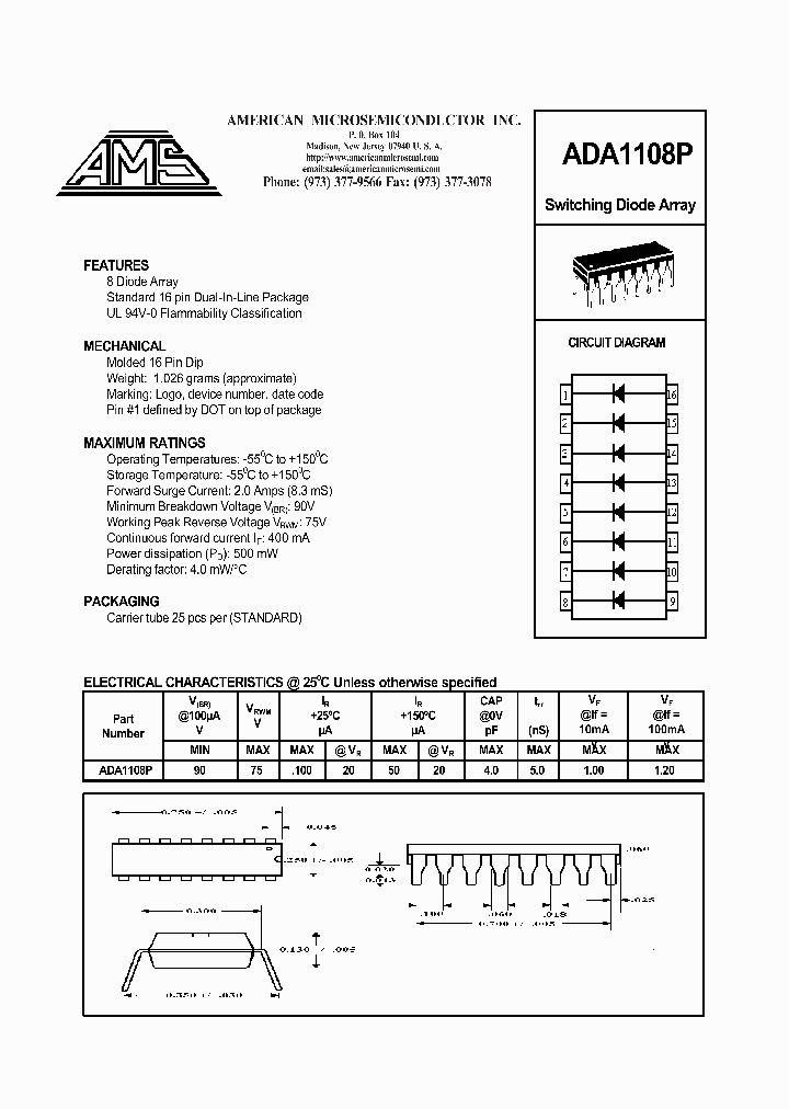 ADA1108P_1206897.PDF Datasheet
