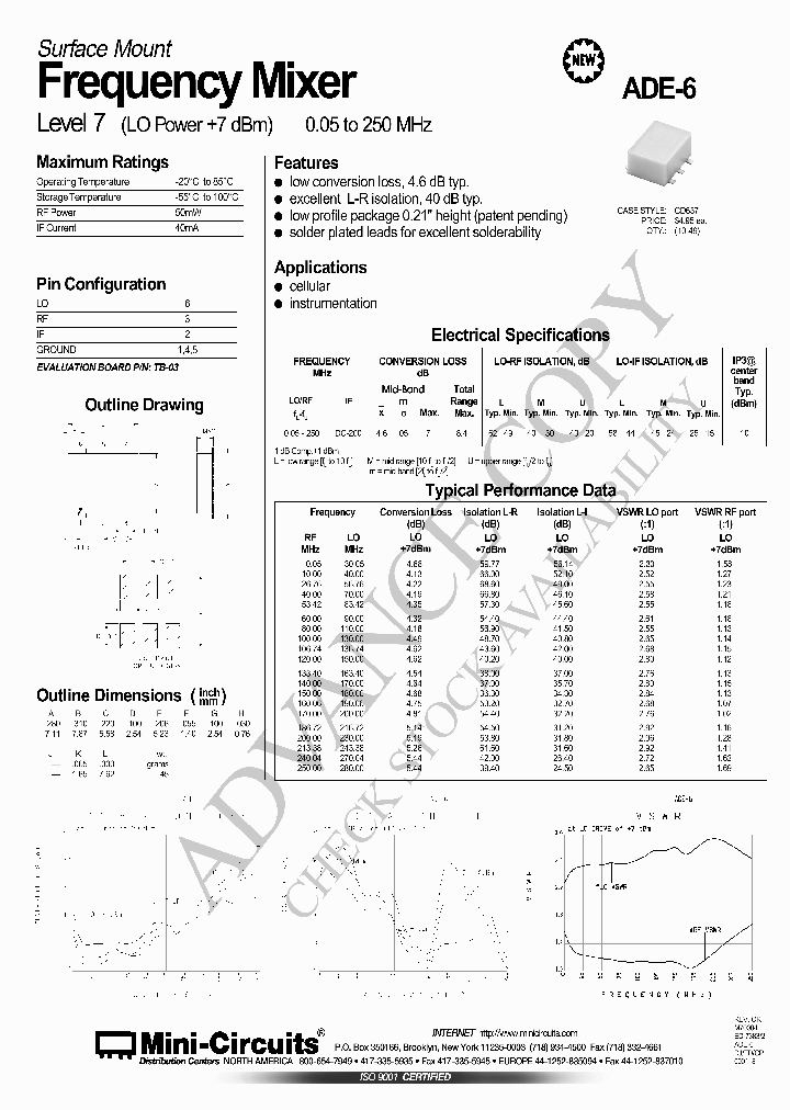 ADE-6_1207145.PDF Datasheet