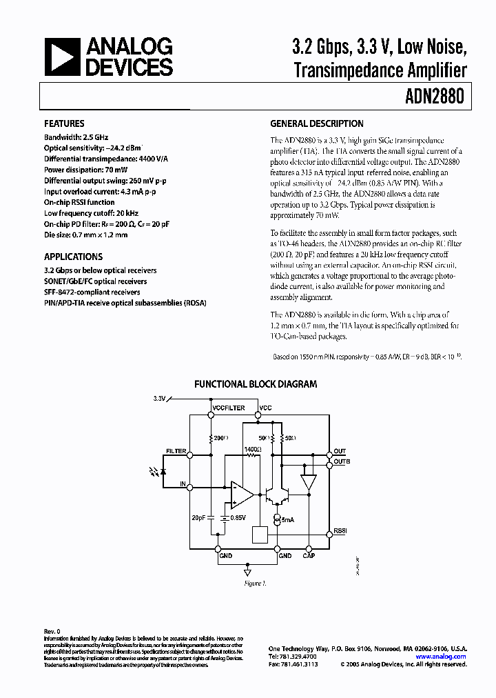 ADN2880ACHIPS_1207454.PDF Datasheet