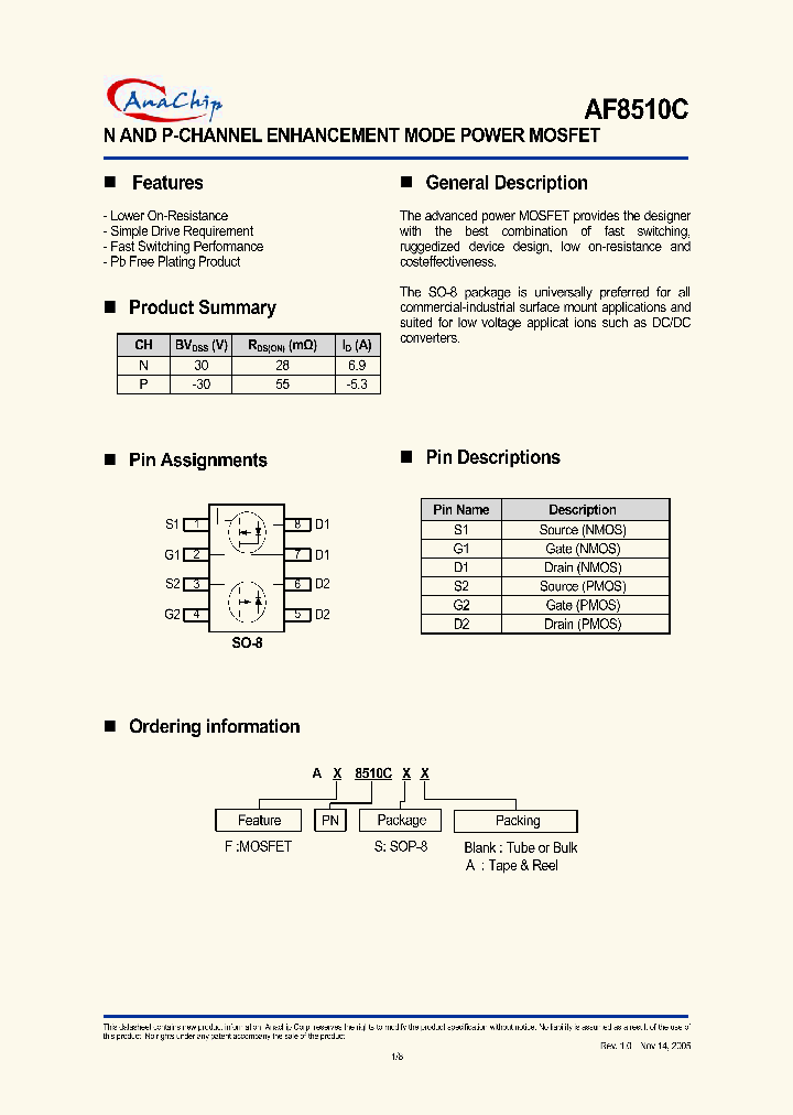 AF8510CSA_1208040.PDF Datasheet