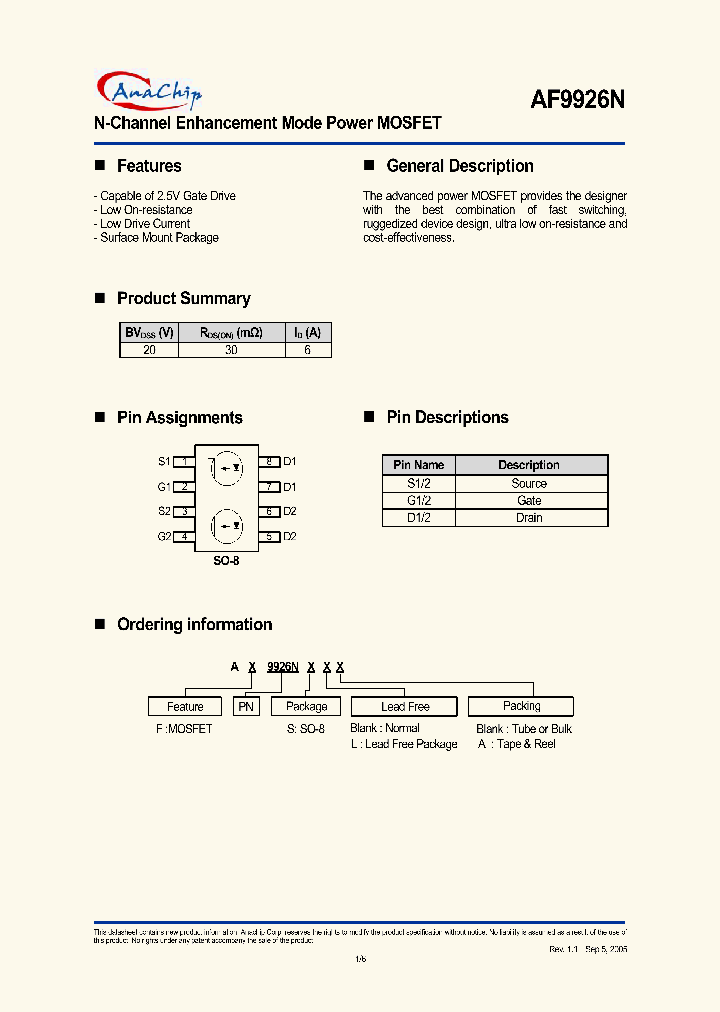 AF9926N_1145469.PDF Datasheet
