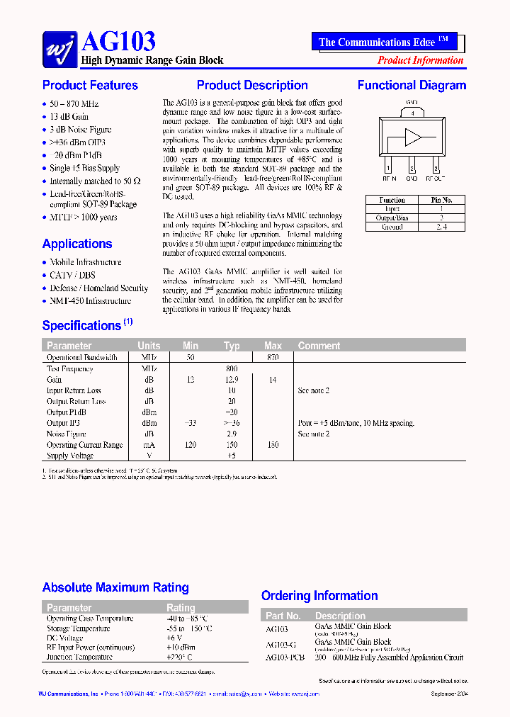 AG103-PCB_1208090.PDF Datasheet