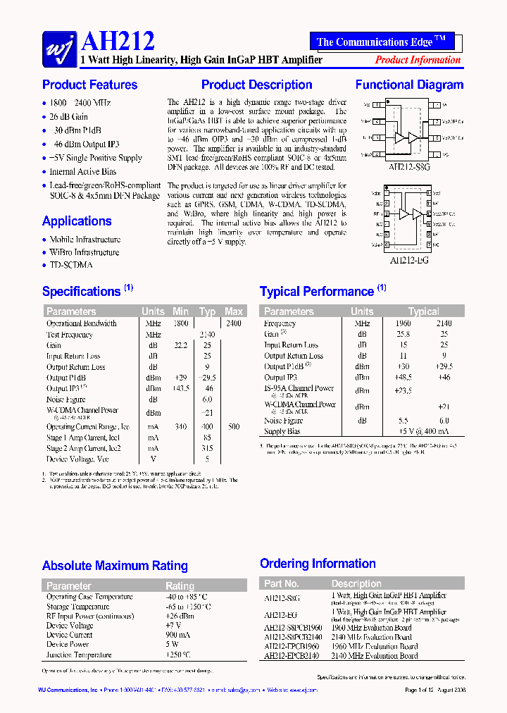 AH212-S8PCB2140_1208263.PDF Datasheet