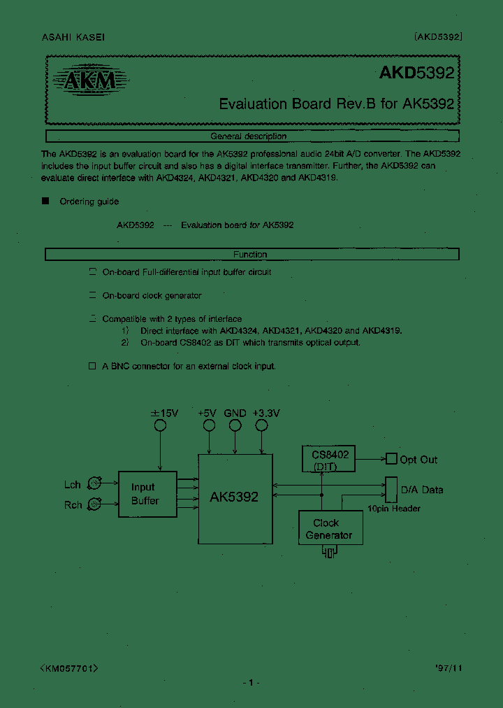 AKD5392_1208699.PDF Datasheet