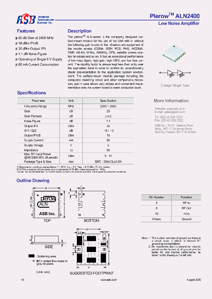 ALN2400_1208791.PDF Datasheet