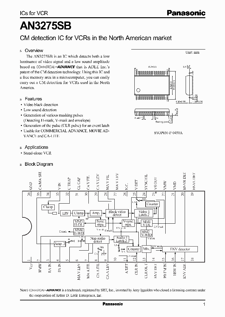 AN3275SB_1063664.PDF Datasheet