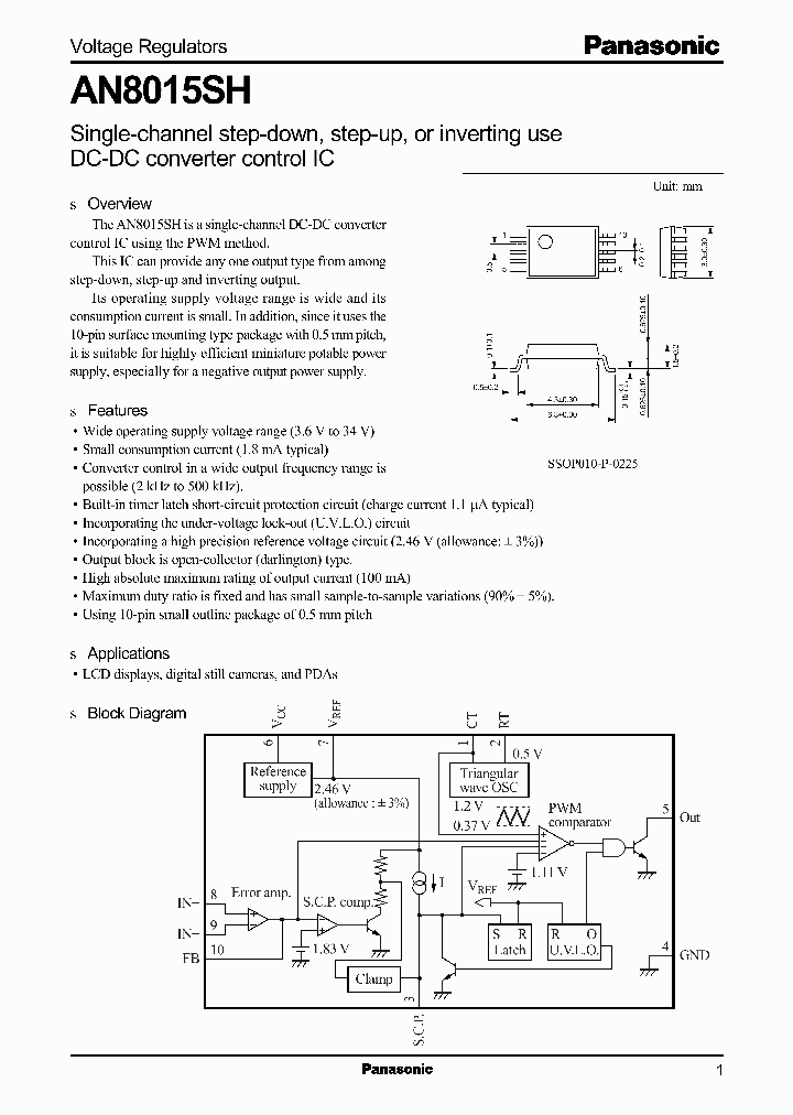 AN8015SH_1210066.PDF Datasheet