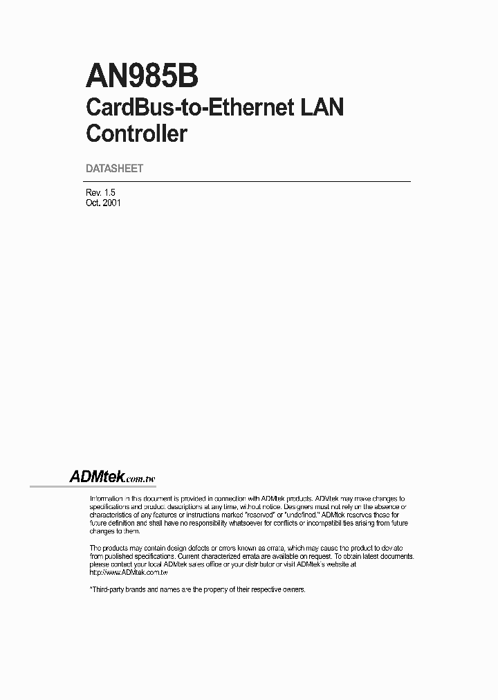 AN985B_1084609.PDF Datasheet
