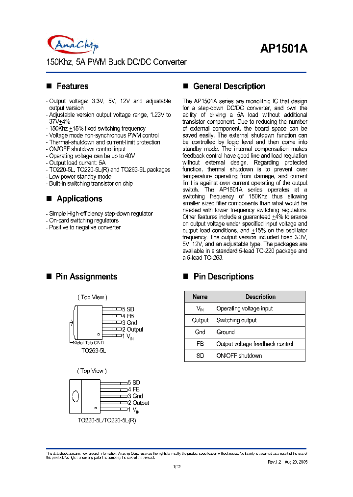 AP1501A1_1210376.PDF Datasheet