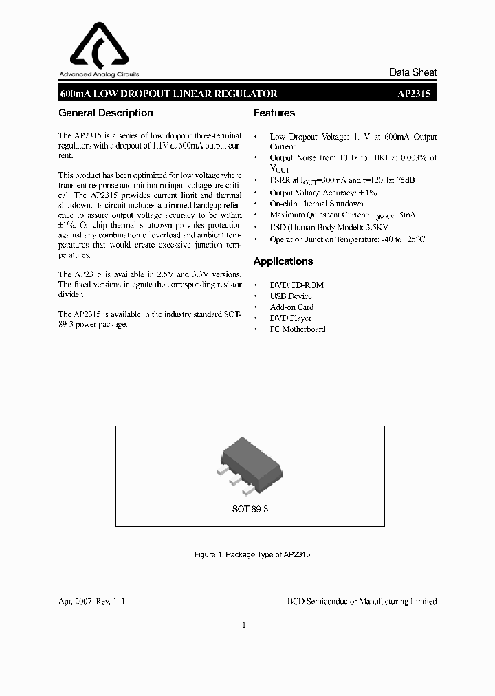AP2315_1115130.PDF Datasheet