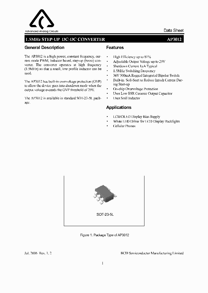 AP3012_1115060.PDF Datasheet