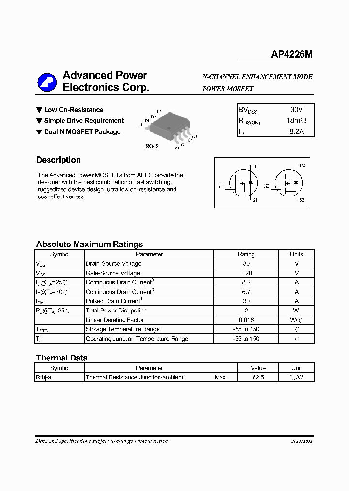 AP4226M_1168539.PDF Datasheet