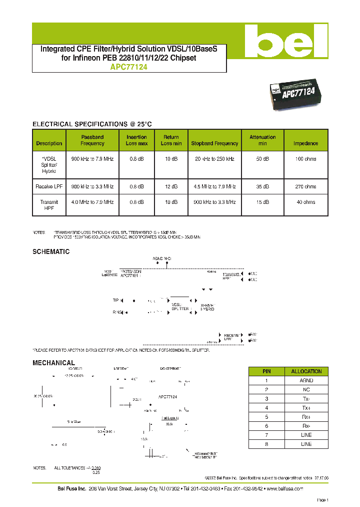 APC77124_1210741.PDF Datasheet