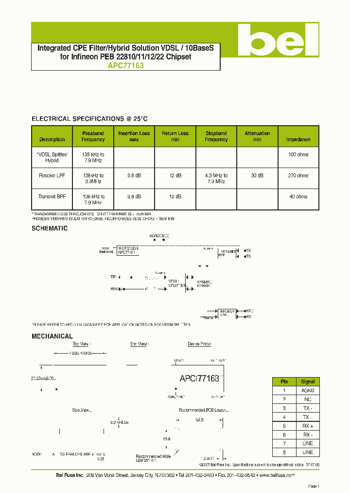 APC77163_1210749.PDF Datasheet