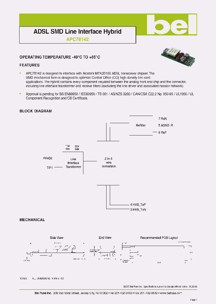 APC78142_1210757.PDF Datasheet
