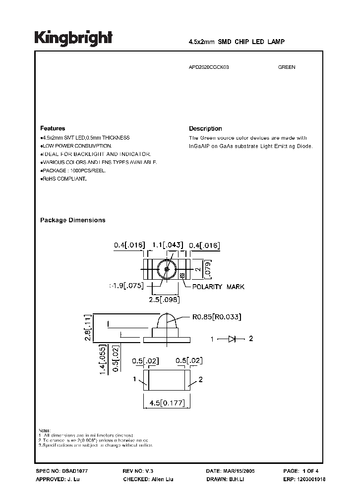 APD2520CGCK03_1210774.PDF Datasheet