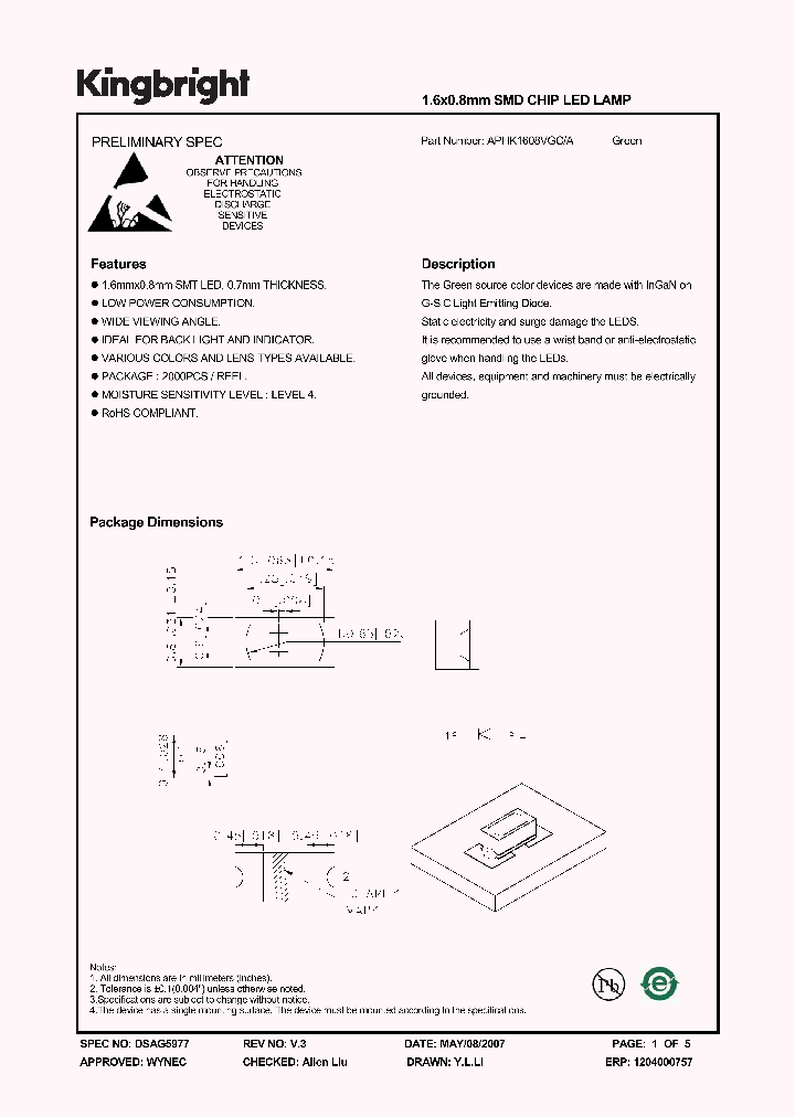 APHK1608VGCA_1210897.PDF Datasheet