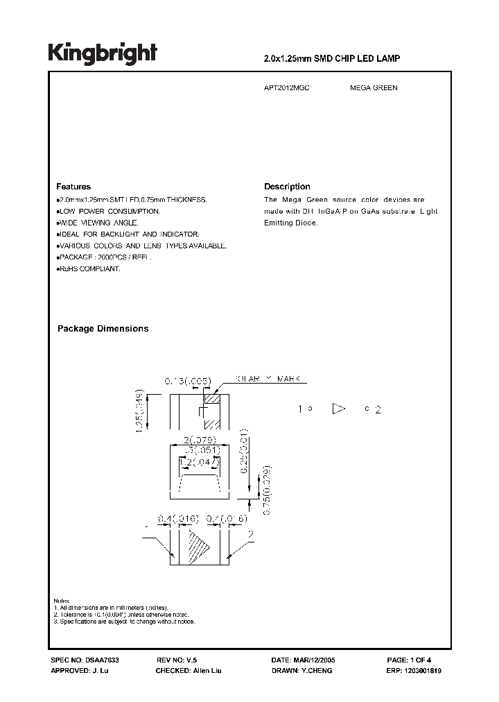 APT2012MGC_1211425.PDF Datasheet