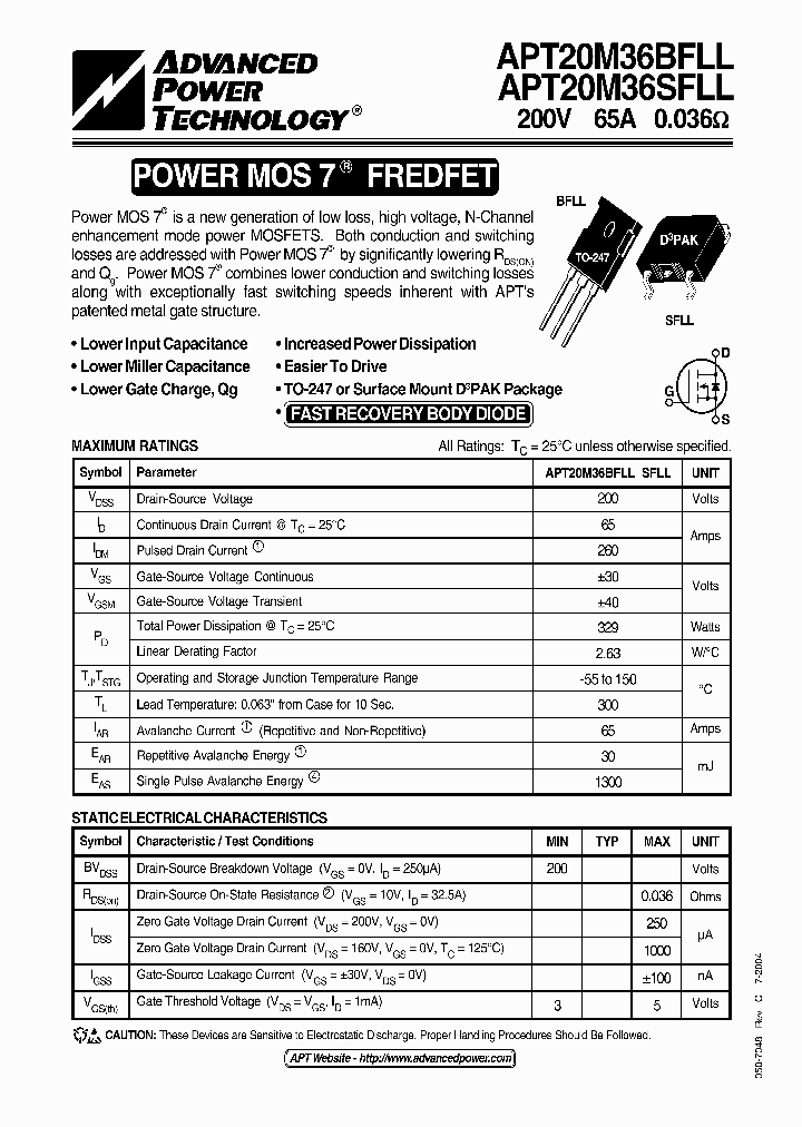 APT20M36BFLL04_1188196.PDF Datasheet