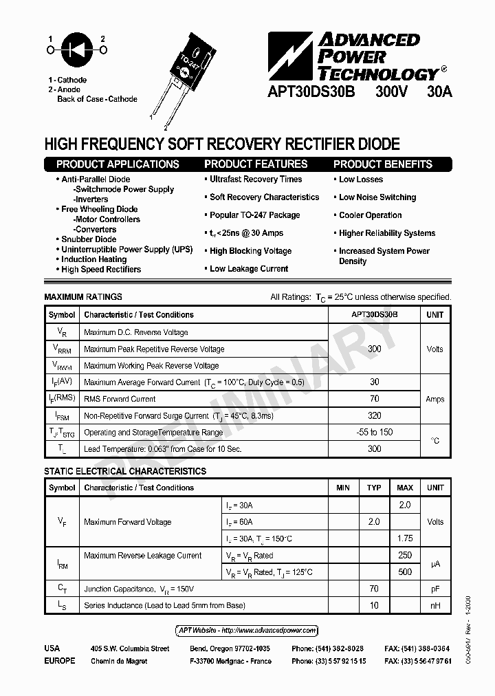 APT30DS30B_1211561.PDF Datasheet