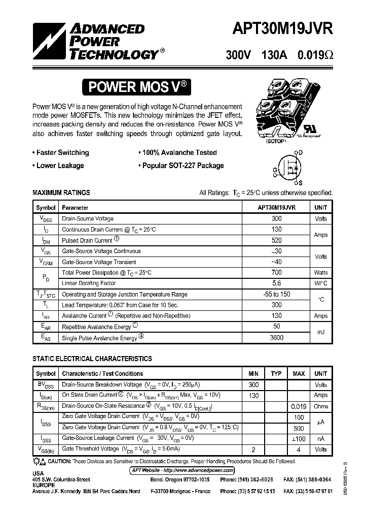 APT30M19JVR_1211578.PDF Datasheet