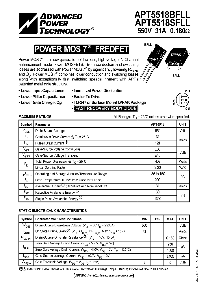 APT5518SFLL_1211794.PDF Datasheet