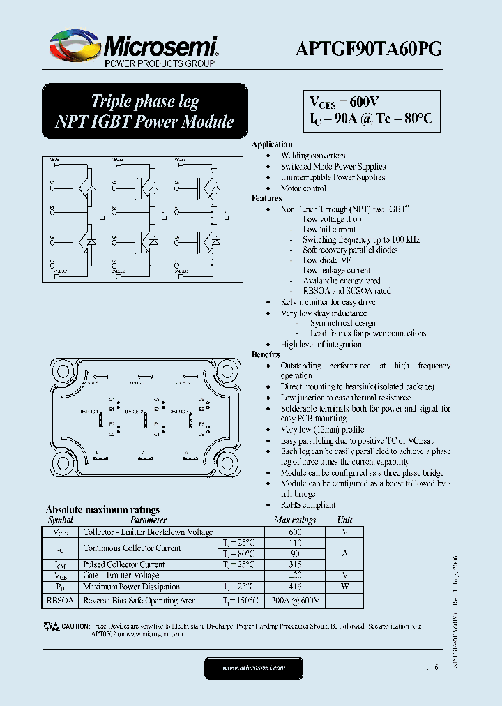 APTGF90TA60PG_1212260.PDF Datasheet