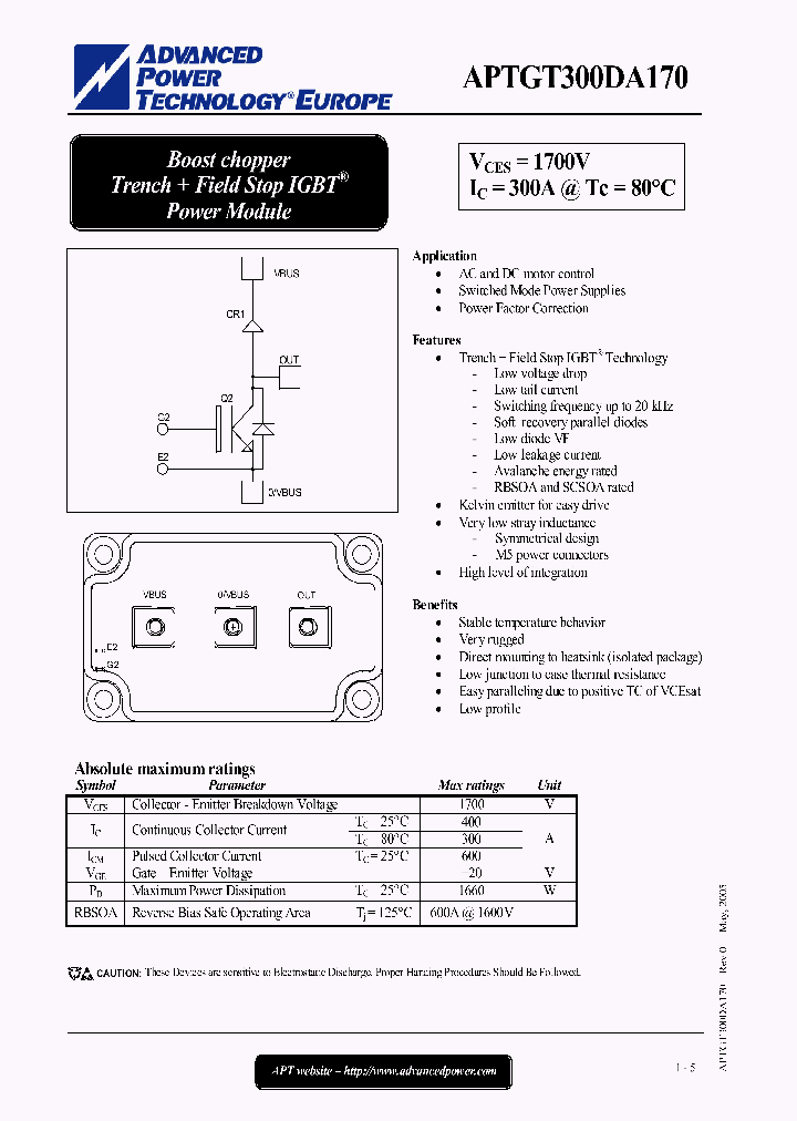 APTGT300DA170_1212385.PDF Datasheet
