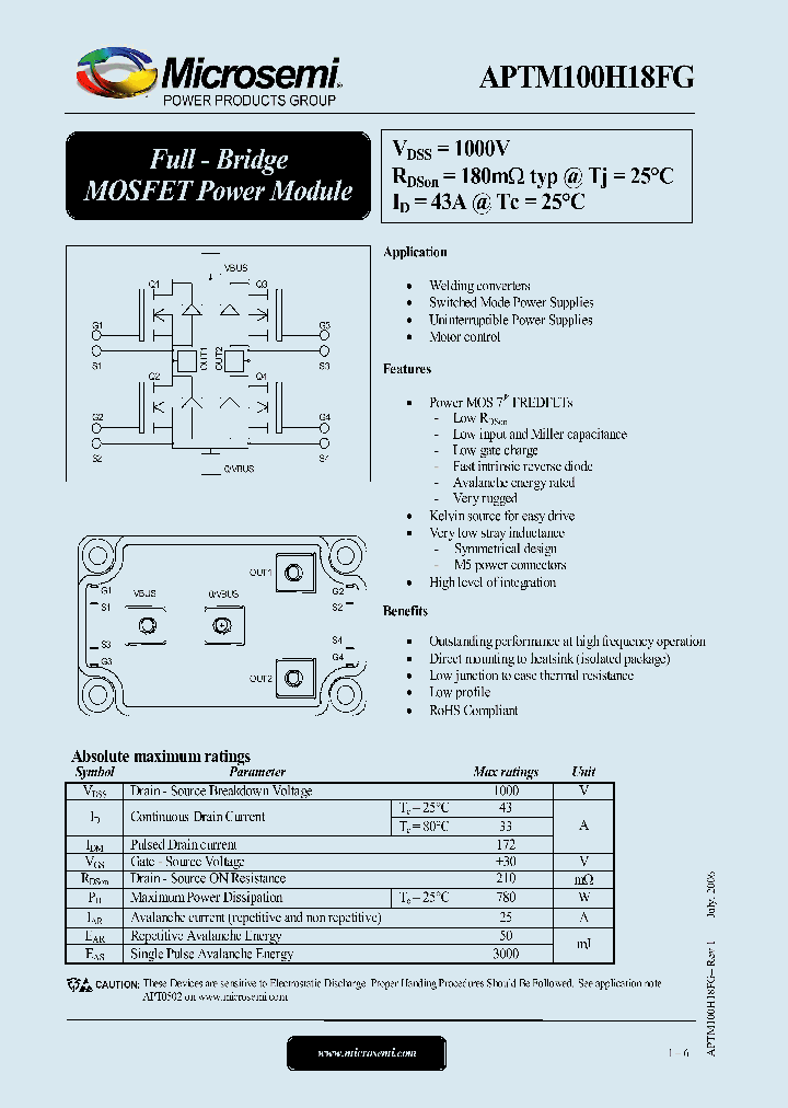 APTM100H18FG_1212553.PDF Datasheet