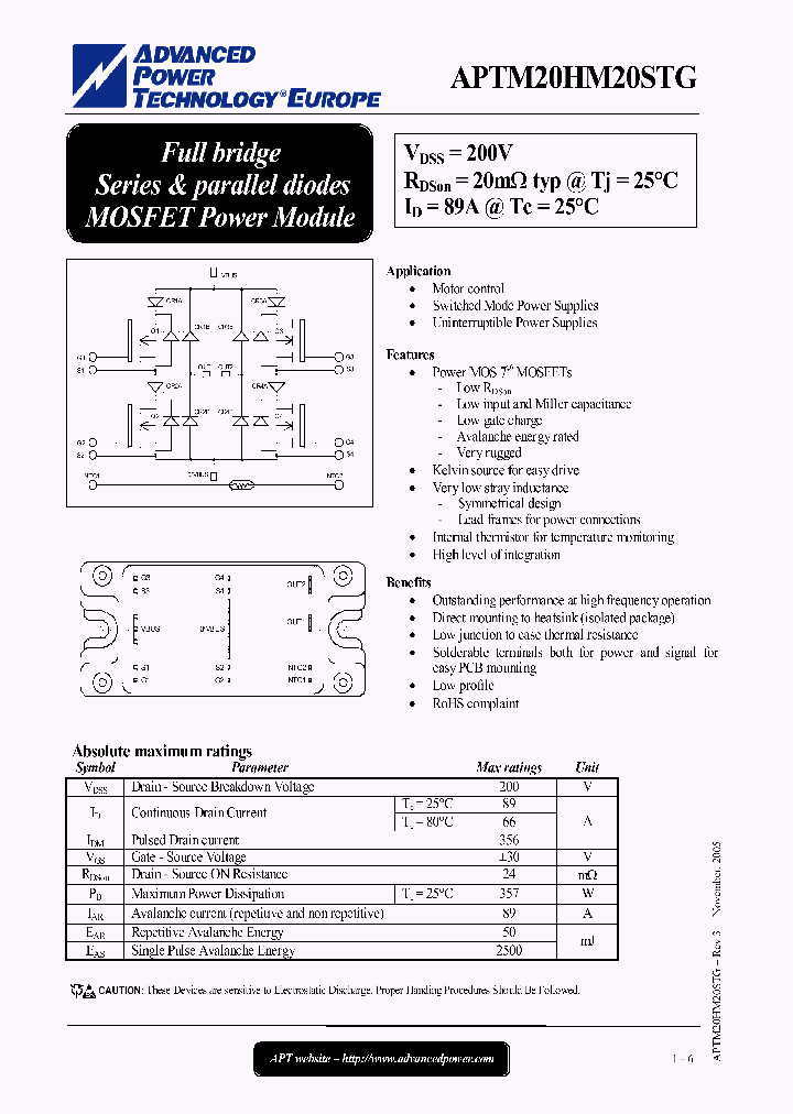 APTM20HM20STG_1212664.PDF Datasheet