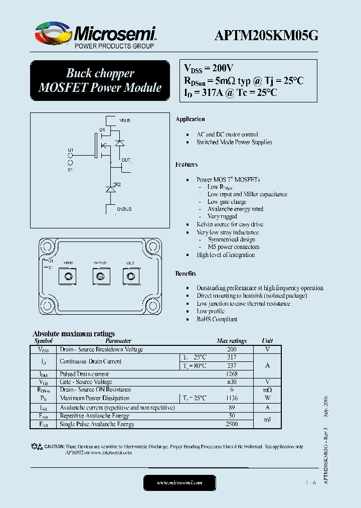 APTM20SKM05G_1169258.PDF Datasheet