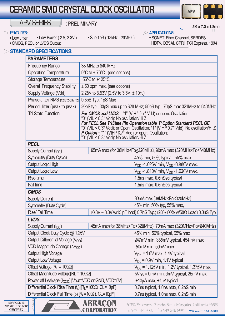 APV_1212761.PDF Datasheet