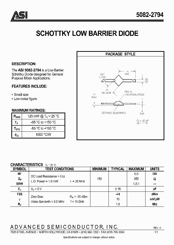 ASI5082-2794_1213403.PDF Datasheet