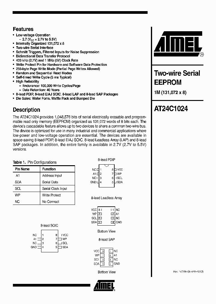 AT24C1024C1-10CU-27_1064860.PDF Datasheet