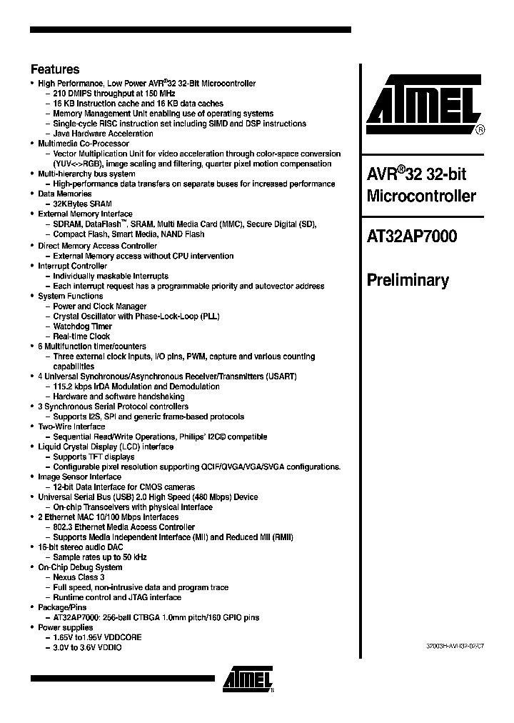 AT32AP700007_1213879.PDF Datasheet