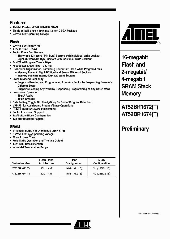 AT52BR1674T-85CI_1214055.PDF Datasheet