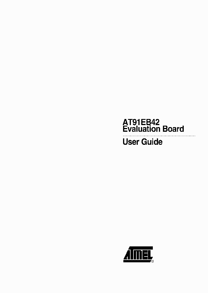 AT91EB42_1214333.PDF Datasheet