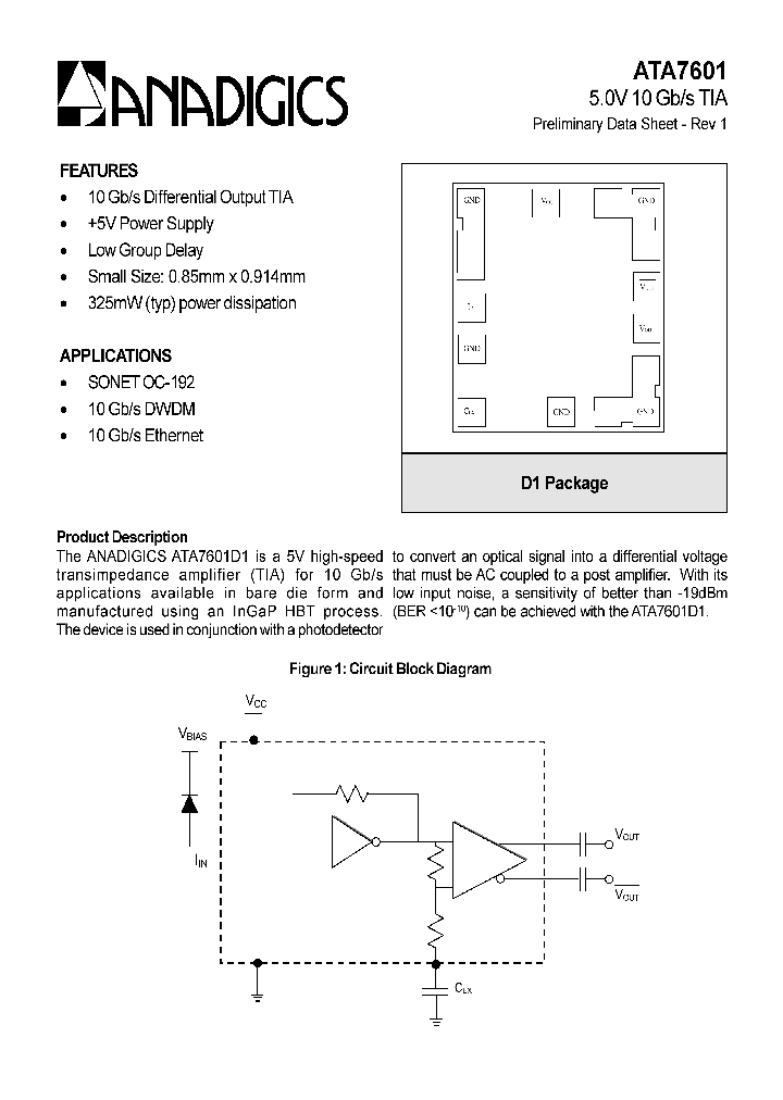 ATA7601_1179437.PDF Datasheet