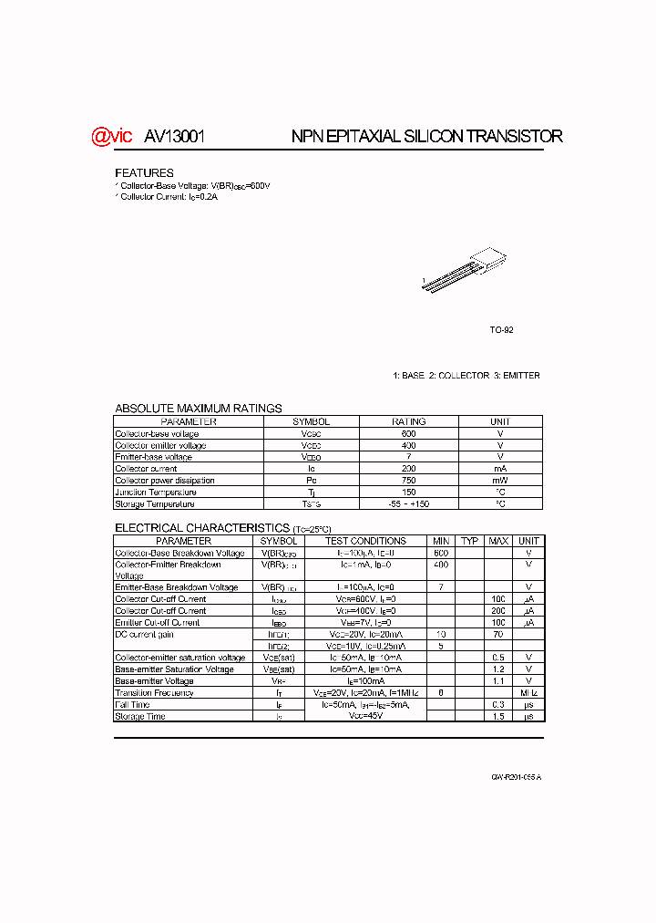 AV13001_1214767.PDF Datasheet