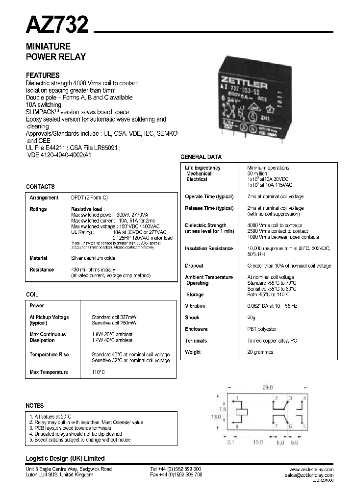 AZ732_1215126.PDF Datasheet