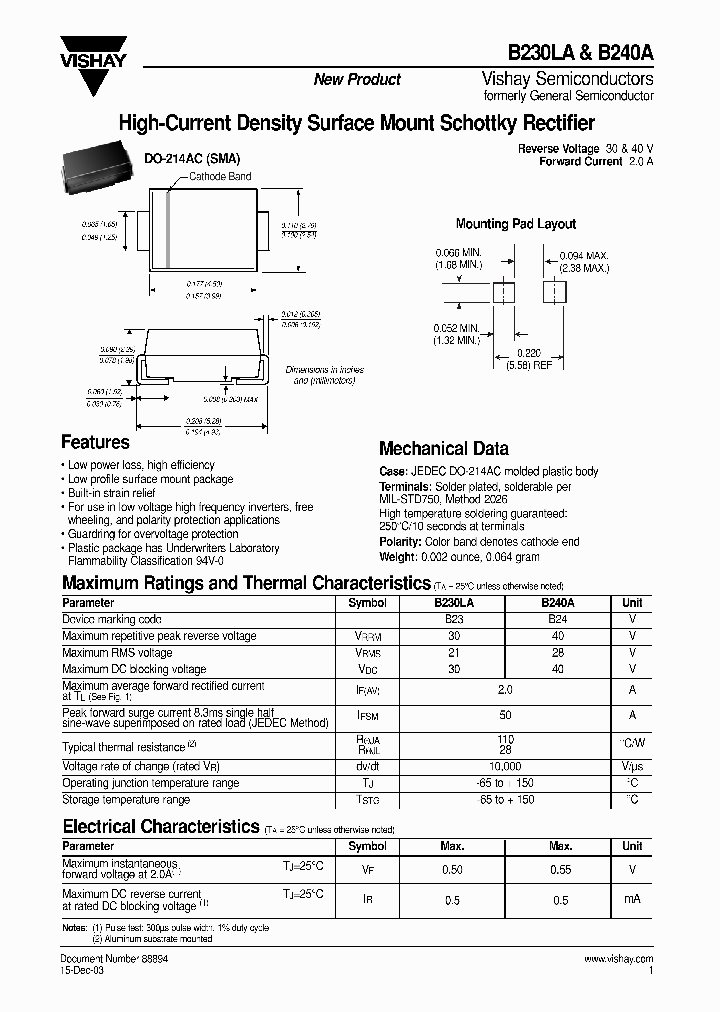 B240A_1215307.PDF Datasheet